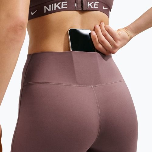 Moteriškos tamprės Nike One High Waisted Flared tattoo/white