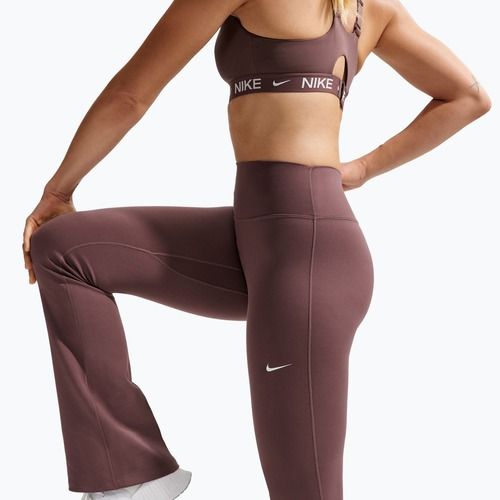 Moteriškos tamprės Nike One High Waisted Flared tattoo/white