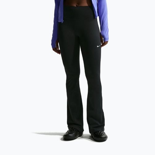 Moteriškos tamprės Nike One High Waisted Flared black/white