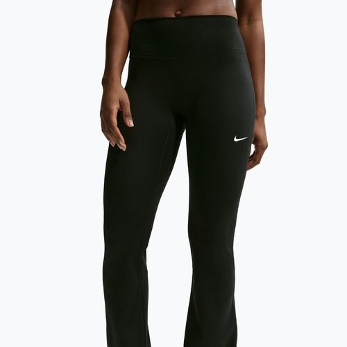 Moteriškos tamprės Nike One High Waisted Flared black/white