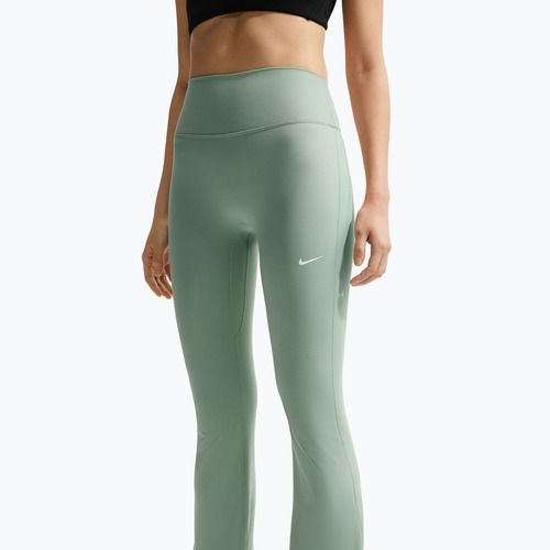 Moteriškos tamprės Nike One High Waisted Flared steam/white