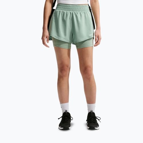 Moteriški šortai Nike One Dri-Fit High-Waisted 3" 2In1 steam/white