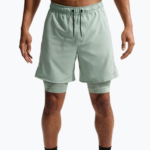 Vyriški šortai Nike Unlimited 2in1 Dri-Fit 7" steam/steam/black/steam