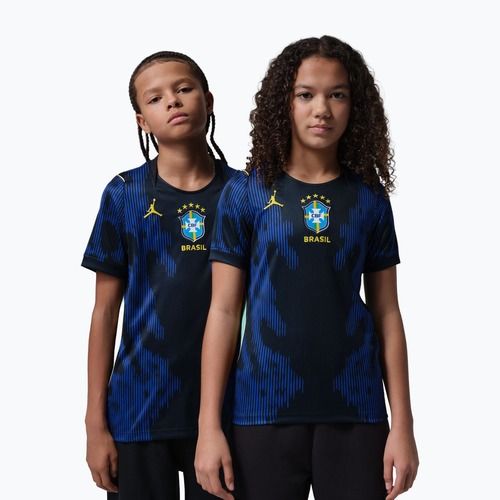 Vaikiški futbolo marškinėliai Nike Brazil 2026 Stadium Away Soccer Replica