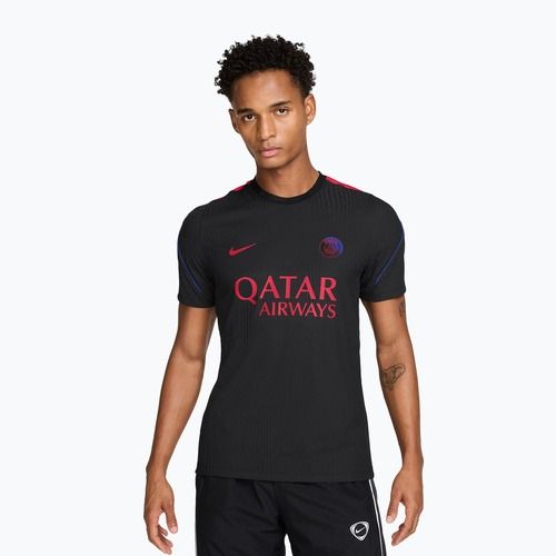 Vyriški futbolo marškinėliai Nike Paris Saint-Germain Dri-Fit ADV Strike Elite black/global red/hyper royal/global red