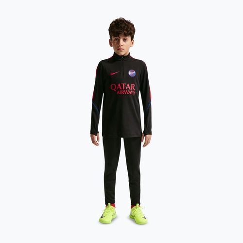 Vaikiškas futbolo džemperis Nike Paris Saint-Germain Strike Dri-Fit Soccer Knit Drill Top black/global red/global red