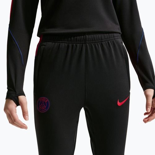 Vaikiškos futbolo kelnės Nike Paris Saint-Germain Strike Dri-Fit black/global red/global red