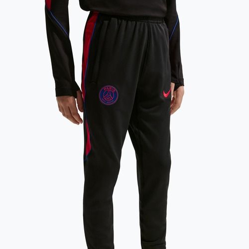 Vaikiškos futbolo kelnės Nike Paris Saint-Germain Strike Dri-Fit black/global red/global red