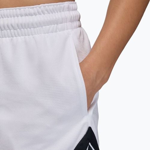 Moteriški krepšinio šortai Jordan Sport Diamond 4" white/black/black/white