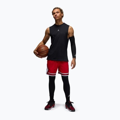 Vyriški krepšinio šortai Jordan Mesh Diamond 4" gym red/white/black