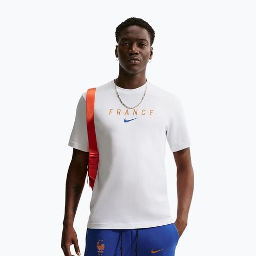 Vyriški futbolo marškinėliai Nike FFF Primary white/game royal