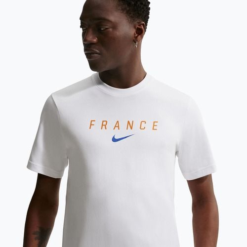 Vyriški futbolo marškinėliai Nike FFF Primary white/game royal