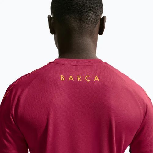 Vyriški futbolo marškinėliai Nike FC Barcelona Strike Soccer Dri-Fit noble red/blackened blue/mineral yellow