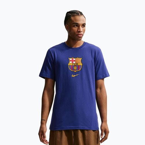 Vyriški marškinėliai Nike FC Barcelona Soccer deep royal blue