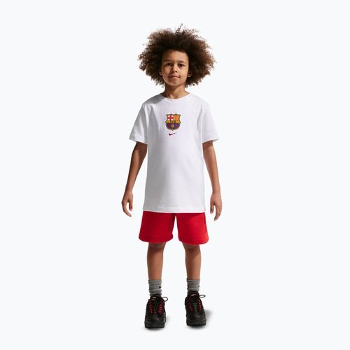 Vaikiški marškinėliai Nike FC Barcelona Soccer white