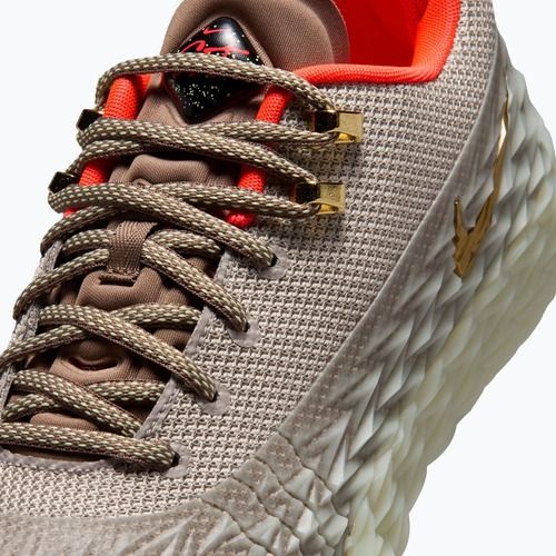 Vyriški krepšinio batai Nike S.T. Flare 2 college grey/volt tint/metallic gold
