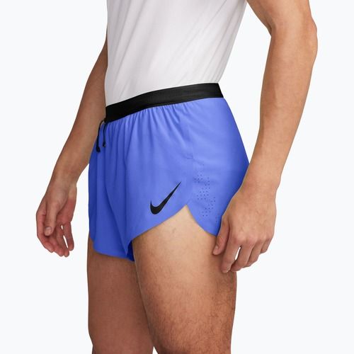 Vyriški bėgimo šortai Nike AeroSwift Dri-Fit ADV sapphire/black