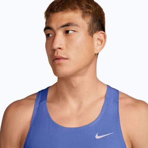 Vyriški bėgimo marškinėliai Nike Fast Dri-Fit sapphireer