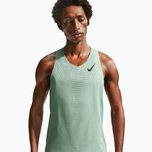 Vyriški bėgimo marškinėliai Nike AeroSwift Dri-Fit ADV steam/black