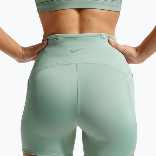 Moteriški bėgimo šortai Nike Swift High-Waisted 4" steam