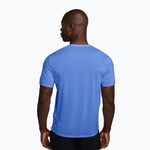 Vyriški bėgimo marškinėliai Nike Miler Breathe royal pulse