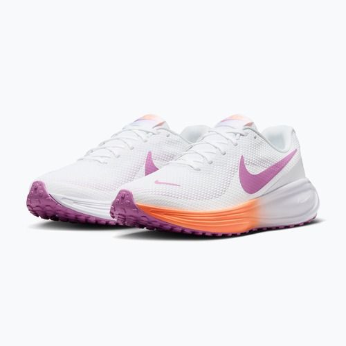 Moteriški bėgimo batai Nike Revolution 8 white/orange pulse/light magenta