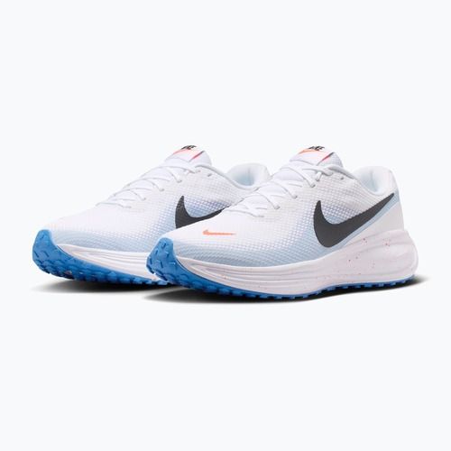 Vyriški bėgimo batai Nike Revolution 8 white/hydrogen blue/off noir