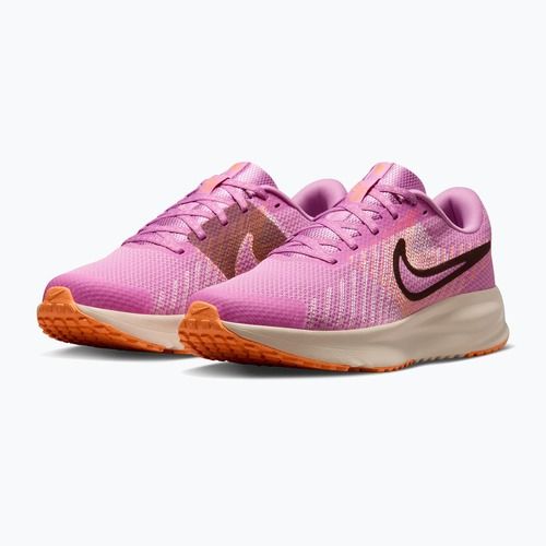 Moteriški bėgimo batai Nike Run Defy light magenta/chalk/orange pulse/black