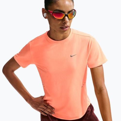 Moteriški bėgimo marškinėliai Nike Swift Dri-Fit orange pulse