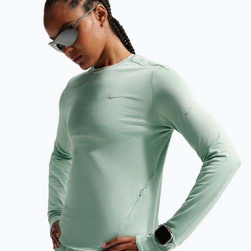 Moteriški bėgimo marškinėliai su ilgomis rankovėmis Nike Swift Dri-FIT UV steam