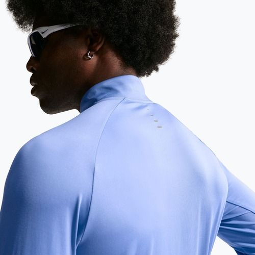 Vyriškas bėgimo džemperis Nike Stride 1/4 Zip Dri-Fit royal pulse