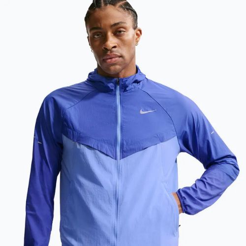 Vyriška bėgimo striukė Nike Stride Repel UV lapis/royal pulse
