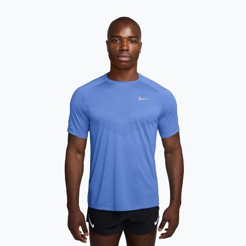 Vyriški bėgimo marškinėliai Nike Stride ADV royal pulse