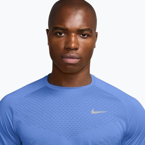 Vyriški bėgimo marškinėliai Nike Stride ADV royal pulse