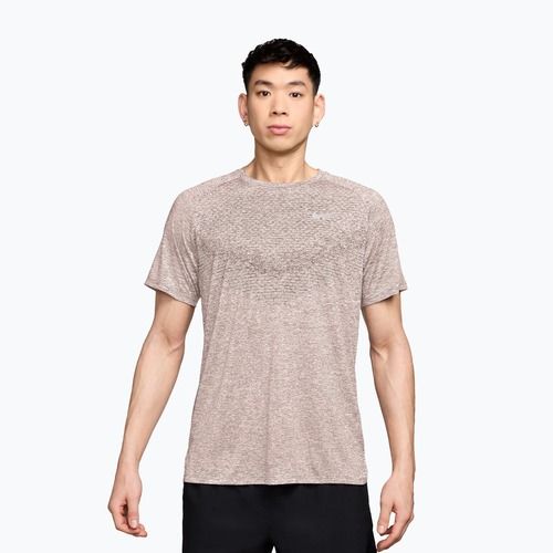 Vyriški bėgimo marškinėliai Nike Stride ADV silt red