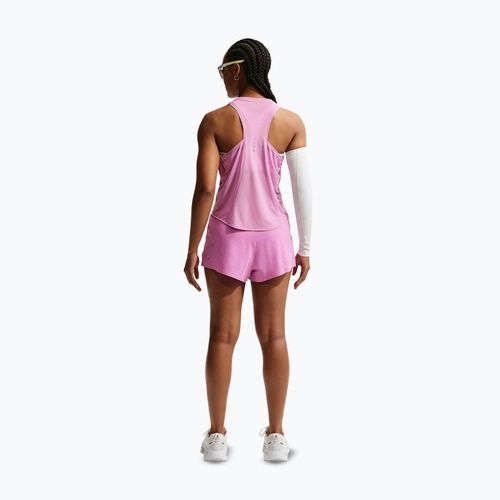 Moteriški bėgimo marškinėliai Nike Swift Breathe Dri-Fit light magenta/photon dust