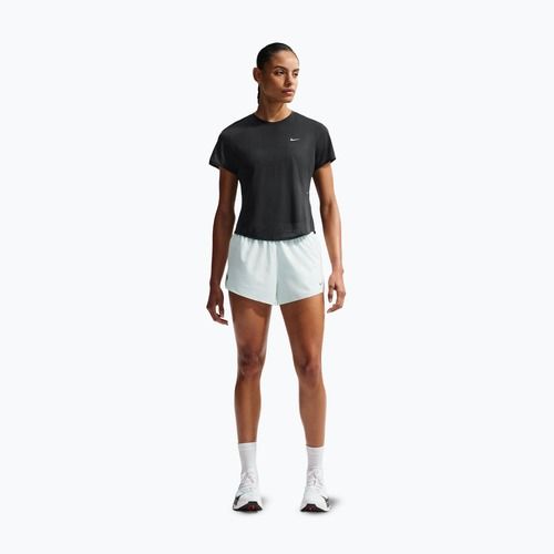 Moteriški bėgimo marškinėliai Nike Swift Breathe Dri-Fit black/photon dust/white