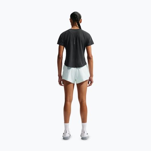 Moteriški bėgimo marškinėliai Nike Swift Breathe Dri-Fit black/photon dust/white
