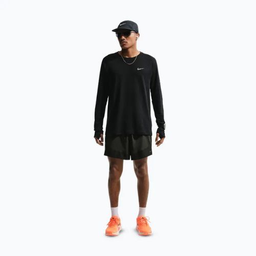 Vyriški bėgimo šortai Nike Stride Dri-Fit Brief-Lined 5" off noir/black/black
