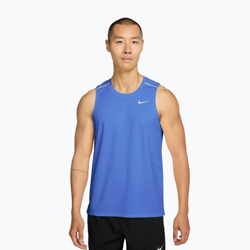 Vyriški bėgimo marškinėliai Nike Miler Dri-Fit royal pulse