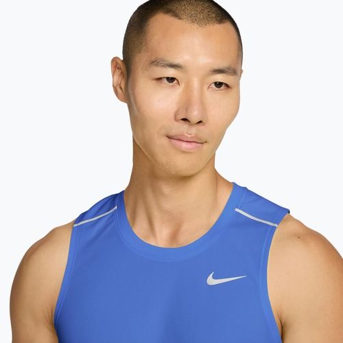 Vyriški bėgimo marškinėliai Nike Miler Dri-Fit royal pulse