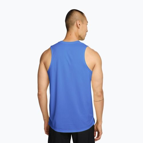 Vyriški bėgimo marškinėliai Nike Miler Dri-Fit royal pulse