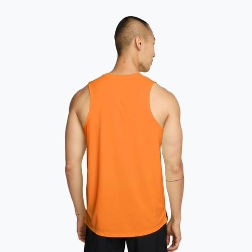 Vyriški bėgimo marškinėliai Nike Miler Dri-Fit total orange