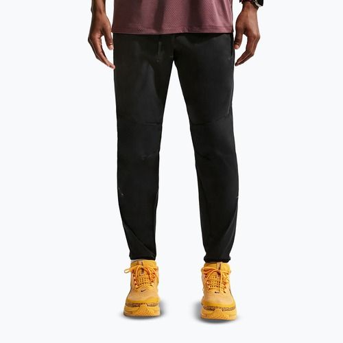 Vyriškos bėgimo kelnės Nike Stride Repel Woven black/black/black/black
