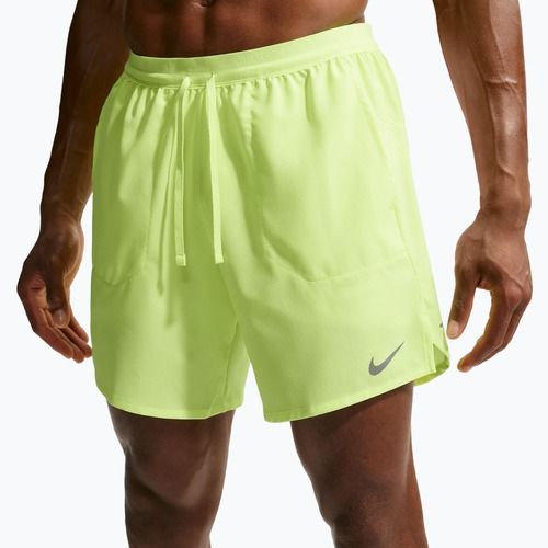 Vyriški bėgimo šortai Nike Stride Dri-Fit 2in1 7" volt ice