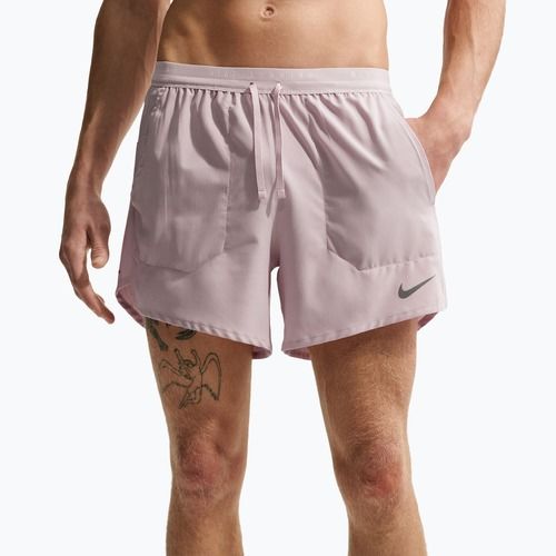 Vyriški šortai Nike Stride Dri-Fit Brief-Lined 5" particle rose