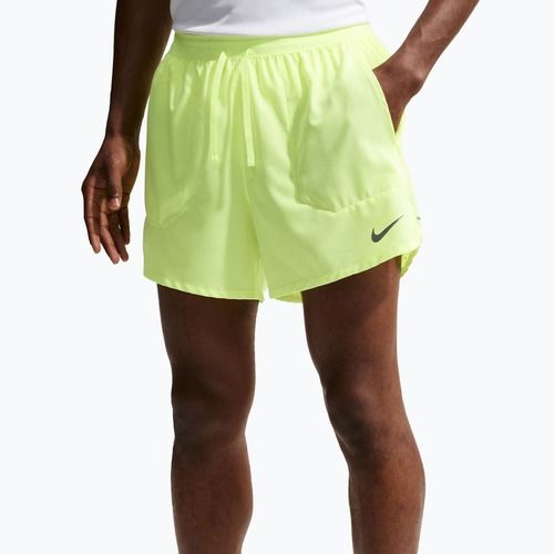 Vyriški šortai Nike Stride Dri-Fit Brief-Lined 5" volt ice