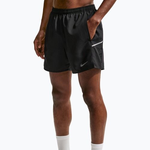 Vyriški bėgimo šortai Nike Miler Dri-Fit 2in1 5" black/black