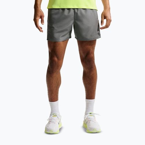 Vyriški bėgimo šortai Nike Miler Dri-Fit 2in1 5" smoke grey/smoke grey