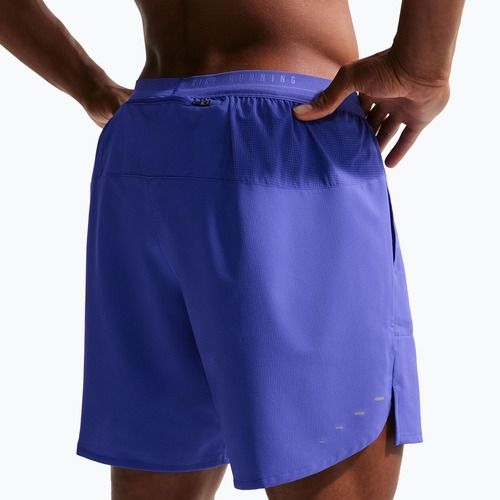 Vyriški bėgimo šortai Nike Stride Dri-Fit Brief-Lined 7" lapis